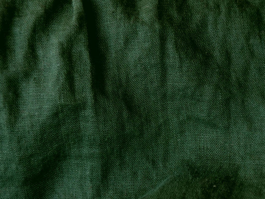 Dark green fabric texture